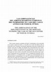 Research paper thumbnail of LAS AMBIVALENCIAS DEL APROVECHAMIENTO TURÍSTICO DEL PATRIMONIO: EL CASO DEL CASCO ANTIGUO DE TOZEUR (TÚNEZ) THE AMBIVALENCE OF THE IMPLEMENTATION OF THE HERITAGE TOURISM: THE CASE OF THE OLD CENTER OF TOZEUR (TUNISIA