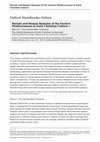 Research paper thumbnail of Burials and human remains of the Eastern Mediterranean in Early Christian Context, in Pettegrew D.K., Caraher, W.R. T. & T.W. Davis (eds), The Oxford Handbook of Early Christian Archaeology. Oxford Univesriy Press: New York: 105-126. doi: 10.1093/oxfordhb/9780199369041.013.7