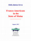 Research paper thumbnail of Franco-Americans in the State of Maine