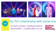 Research paper thumbnail of The Real Deal? Reality TV's relationship with social media