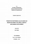 Research paper thumbnail of Türkiye'de Enstrüman Çalan Kadın Caz Müzisyenlerinin Toplumsal Cinsiyet Bağlamında İncelenmesi