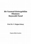 Research paper thumbnail of Bir Yazınsal Göstergebilim Okuması: Kuyucaklı Yusuf