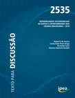 Research paper thumbnail of Desigualdades socioespaciais de acesso a oportunidades nas cidades brasileiras 2019