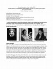 Research paper thumbnail of Syllabus: Women Writers in Contemporary Black Literature (Upper Level)