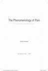 Research paper thumbnail of The Phenomenology of Pain