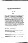 Research paper thumbnail of Making Visible the Invisible--The SARS Epidemic 'Qi' Traditional Chinese Medicine's Culture of Infection