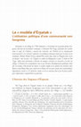 Research paper thumbnail of Le « modèle d'Érpatak