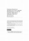 Research paper thumbnail of Estructuras discursivas e ideológicas de la nueva izquierda latinoamericana. Los casos de Argentina (2003-2015) y Venezuela (1998-2013)