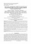 Research paper thumbnail of Achievements and Implications of {HIV} Prevention Programme among In-School Youths: A Systematic Evaluation of {HAF} {II} Project in Kogi State, Nigeria