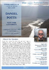 Research paper thumbnail of Potts 2020. Ehsan Yarshater Biennial Lecture Series. Pourdavoud Center, UCLA, 2-11 March.