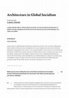 Research paper thumbnail of Architecture in Global Socialism: An interview with Łukasz Stanek