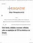 Research paper thumbnail of Entre heróis, soldados e escravos: reflexões sobre as expedições de 1519 na América e no Oriente