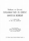 Research paper thumbnail of Trabzon Atma Türkülerinde Söz Dizimi Yapısı (2001)