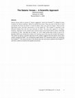 Research paper thumbnail of The Satanic Verses -A Scientific Approach