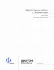 Research paper thumbnail of Hipótesis y Supuestos Auxiliares: La Tesis Duhem-Quine