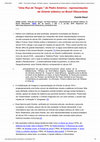 Research paper thumbnail of "Uma Rua de Tanger," de Pedro Américo -representações do Oriente islâmico no Brasil Oitocentista