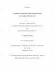 Research paper thumbnail of Application of the phenomenon called" hypnotic dreaming": A case example and literature review.