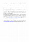 Research paper thumbnail of Public Interest in Law - Call for Papers