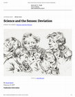 Research paper thumbnail of Science and the Senses: Deviation