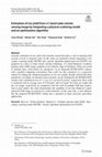 Research paper thumbnail of Estimation of rice yield from a C-band radar remote sensing image by integrating a physical scattering model and an optimization algorithm