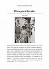 Research paper thumbnail of Ética para Savater