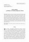 Research paper thumbnail of Straże gminne - problemy, wyzwania i propozycje reform