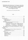 Research paper thumbnail of Waffenführende Grabinventare der jüngeren römischen Kaiserzeit und Völkerwanderungszeit in Skandinavien. Studie zur zeitlichen Ordnung anband der norwegischen Funde