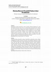 Research paper thumbnail of Kloning Manusia Perspektif Hukum Islam di Indonesia