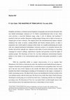 Research paper thumbnail of Rachel Hill: The Haunting of Tram Car 015 by P. Djèlí Clark - book review