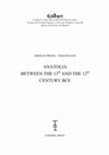 Research paper thumbnail of The Transition from the Bronze to the Iron Age at Uşaklı Höyük: The Ceramic Sequence