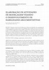 Research paper thumbnail of ELABORAÇÃO DE ATIVIDADES DE MODELAGEM VISANDO O DESENVOLVIMENTO DE HABILIDADES ARGUMENTATIVAS