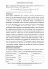 Research paper thumbnail of Análise e Comparação das Capacidades Argumentativas entre Professores de Química Recém-Formados e em Formação Inicial