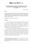 Research paper thumbnail of Reflexões sobre as origens dos sujeitos do campo amazônico: ameríndios, caboclos, quilombolas e imigrantes nordestinos