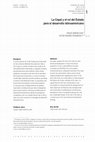 Research paper thumbnail of La CEPAL y el rol del Estado para el desarrollo latinoamericano