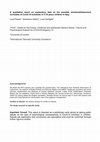 Research paper thumbnail of A qualitative report on exploratory data on the possible emotional/behavioral correlates of Covid-19 lockdown in 4-10 years children in Italy