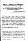 Research paper thumbnail of LA ESCALA DOMÉSTICA Y LOS ANIMALES. TRATAMIENTO DIFERENCIAL DE PARTES ESQUELETARIAS Y DISTRIBUCIÓN DIFERENCIAL INTRA-SITIO EN EL TACO 19 (EL ALTO-ANCASTI, CATAMARCA