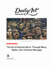 Research paper thumbnail of The Art of Antonio Berni: Through Many Styles, One Timeless Message