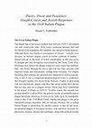 Research paper thumbnail of Susan Einbinder, “Poetry, Prose and Pestilence: Joseph Concio and Jewish Responses to the 1630 Italian Plague,” in Haviva Yishai, ed., Shirat Dvora: Essays in Honor of Professor Dvora Bregman (Beer Sheva: Ben-Gurion University, 2019), 73-101