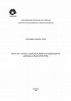 Research paper thumbnail of Entre arte e técnica: arquiteturas políticas na legitimação da profissão no Brasil [1920-1930]