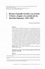 Research paper thumbnail of Revisar el pasado reciente. Las revistas Criterio y Esquiú y la cuestión de los derechos humanos, 1981-1985