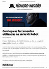 Research paper thumbnail of Conheca as ferramentas utilizadas na serie Mr Robot