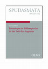 Research paper thumbnail of Poetologische Bildersprache in der Zeit des Augustus