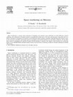 Research paper thumbnail of Space weathering on Mercury