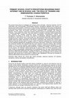 Research paper thumbnail of PRIMARY SCHOOL STAFF'S PERCEPTIONS REGARDING RISKY INTERNET USE IN SCHOOL AGE: THE ROLE OF TRAINING AND DEMOGRAPHIC CHARACTERISTICS