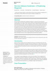 Research paper thumbnail of Stevens-Johnson Syndrome: A Perplexing Diagnosis