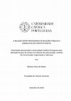 Research paper thumbnail of A RELAÇÃO ENTRE PROFISSIONAIS DE RELAÇÕES PÚBLICAS E JORNALISTAS EM CONTEXTO DIGITAL