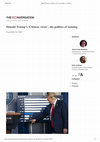 Research paper thumbnail of Donald Trumps Chinese virus the politics of naming