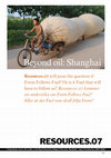 Research paper thumbnail of Resources07_Beyond oil: Shanghai