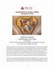 Research paper thumbnail of "Anglican Canticles in the Gospel of St. Luke" by VK McCarty