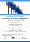 Research paper thumbnail of Finalismo rieducativo della pena tra cooperazione giudiziaria UE e giurisprudenza di Strasburgo in LA RIABILITAZIONE DEL REO TRA DIRITTO PENALE NAZIONALE E COOPERAZIONE GIUDIZIARIA NELL'UE